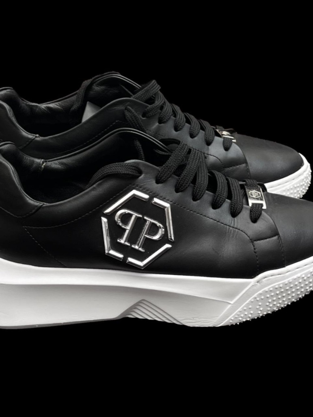 Philipp Plein Men's Black Trainers
